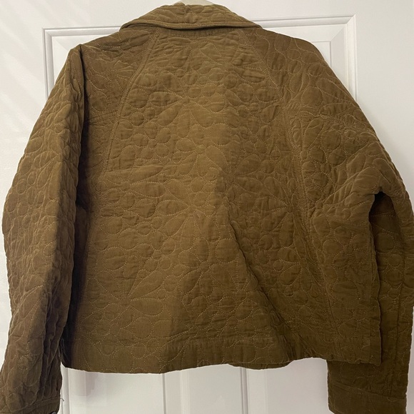 Madewell Olive Quilted Jacket - Picture 2 of 3